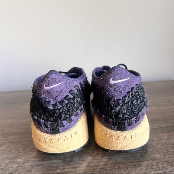 NIKE NEW Women's Air Footscape Woven Dark Raisin Black Shoe Size 7 #295 - Picture 4 of 7